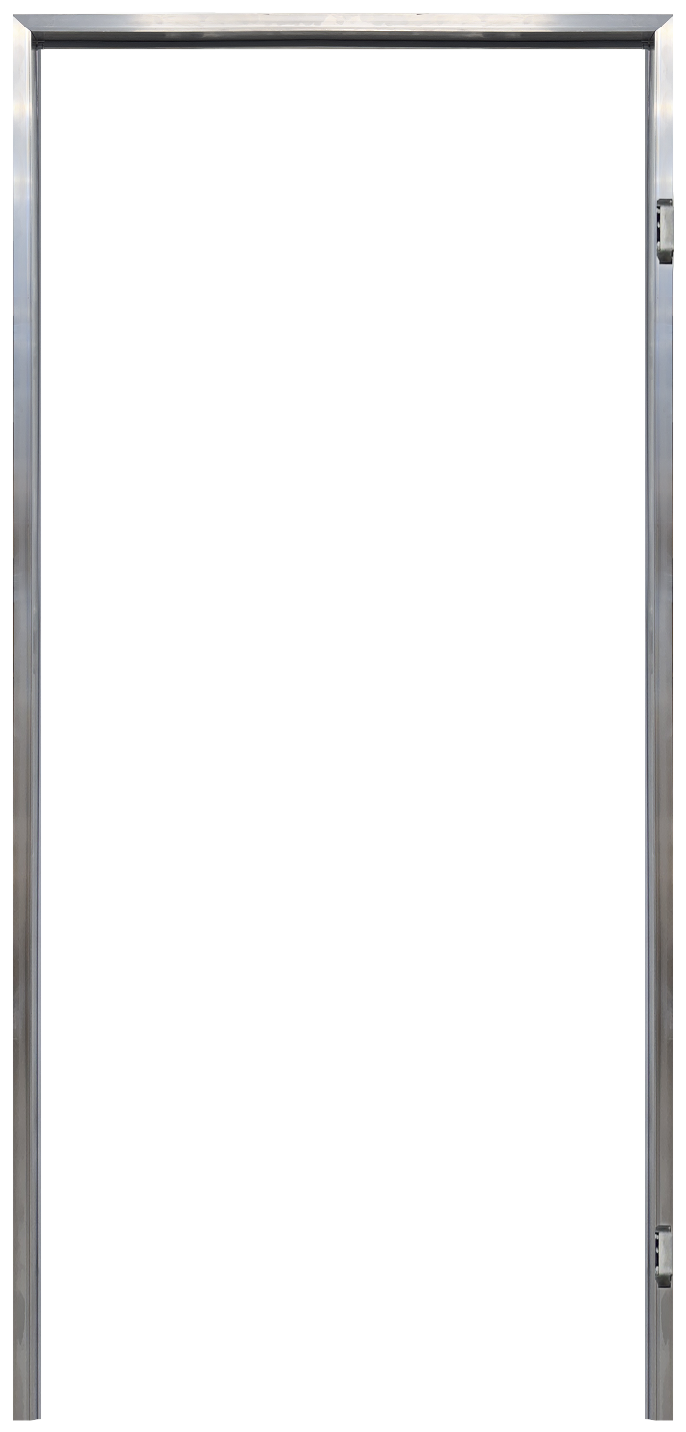 Ościeżnica kompletna stała do zabudowy drzwi ukrytych w ścianie otwieranych do wewnątrz 90 prawe Voster - 5
