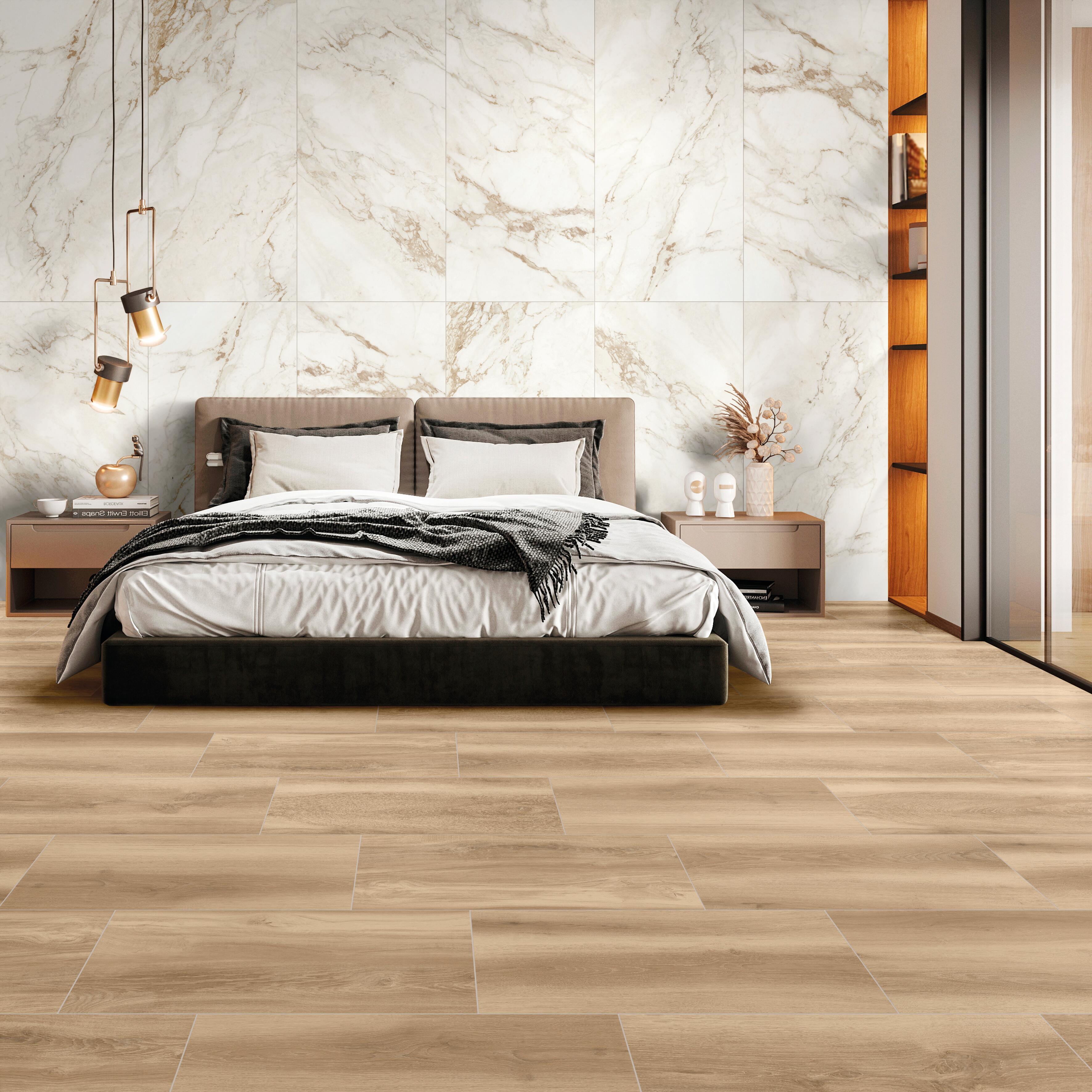Carrelage sol intérieur effet marbre l.60 x L.120 cm - Luxor Oro - 3