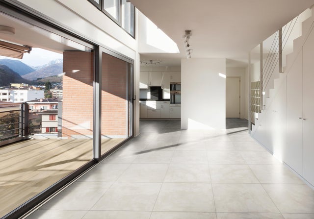 Carrelage sol intérieur effet béton l.71 x L.71 cm - Enjoy Blanc