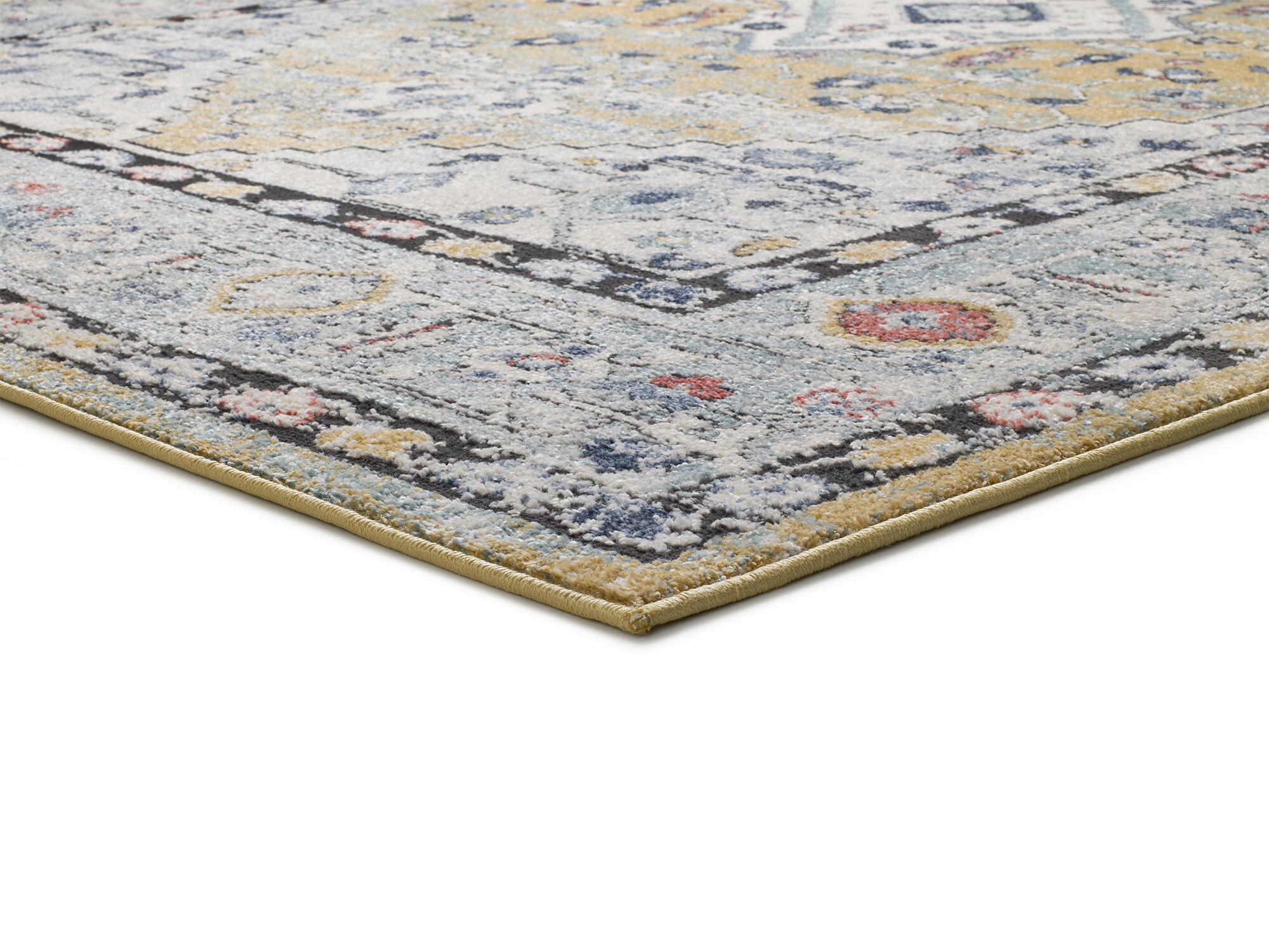 Alfombra rectangular Mabel 3838 multicolor de 120x170 cm - 3