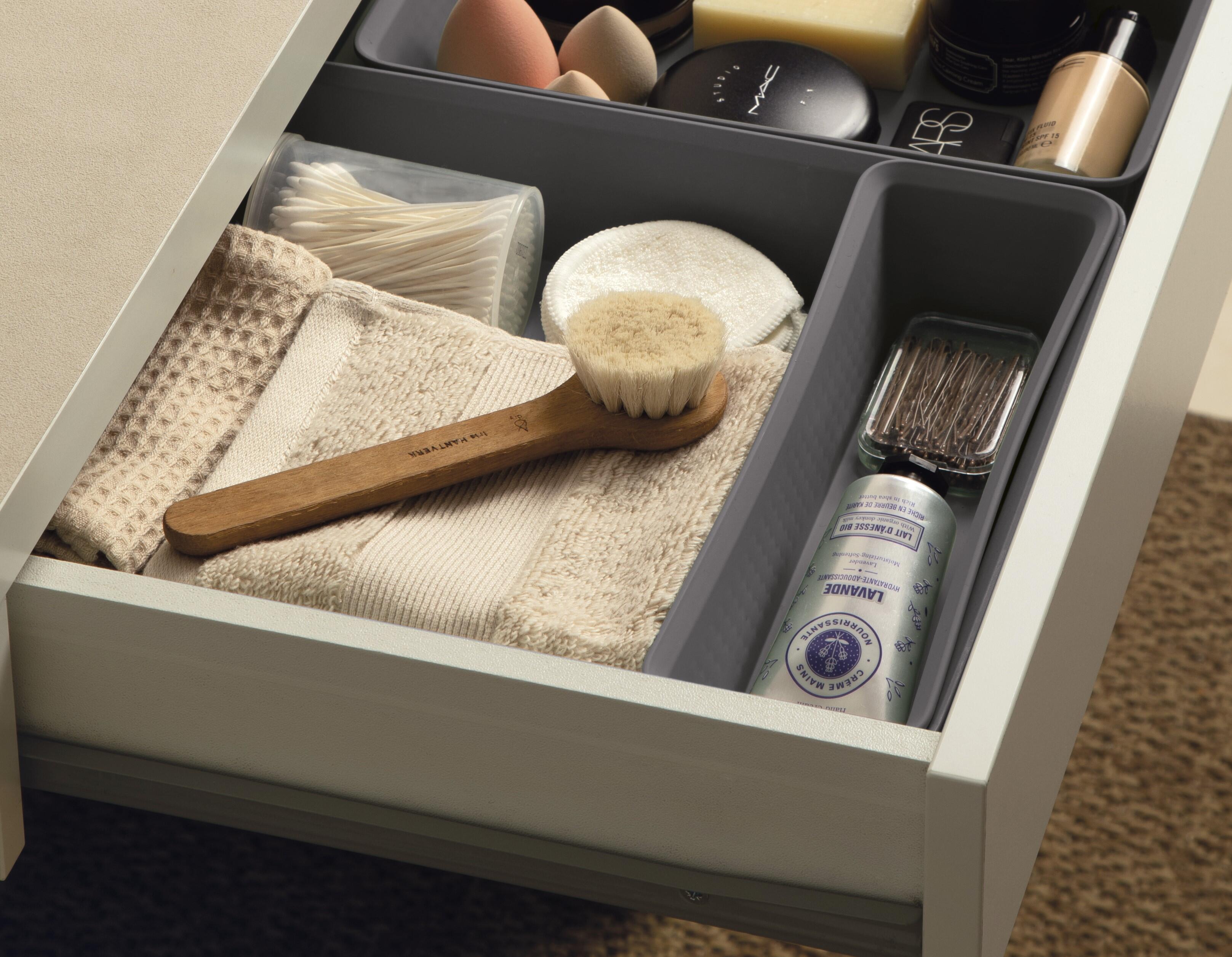 Portasapone Tatay Bohol In Plastica Riciclata | Grigio Antracite | Dimensioni 14x8,5 Cm - 4