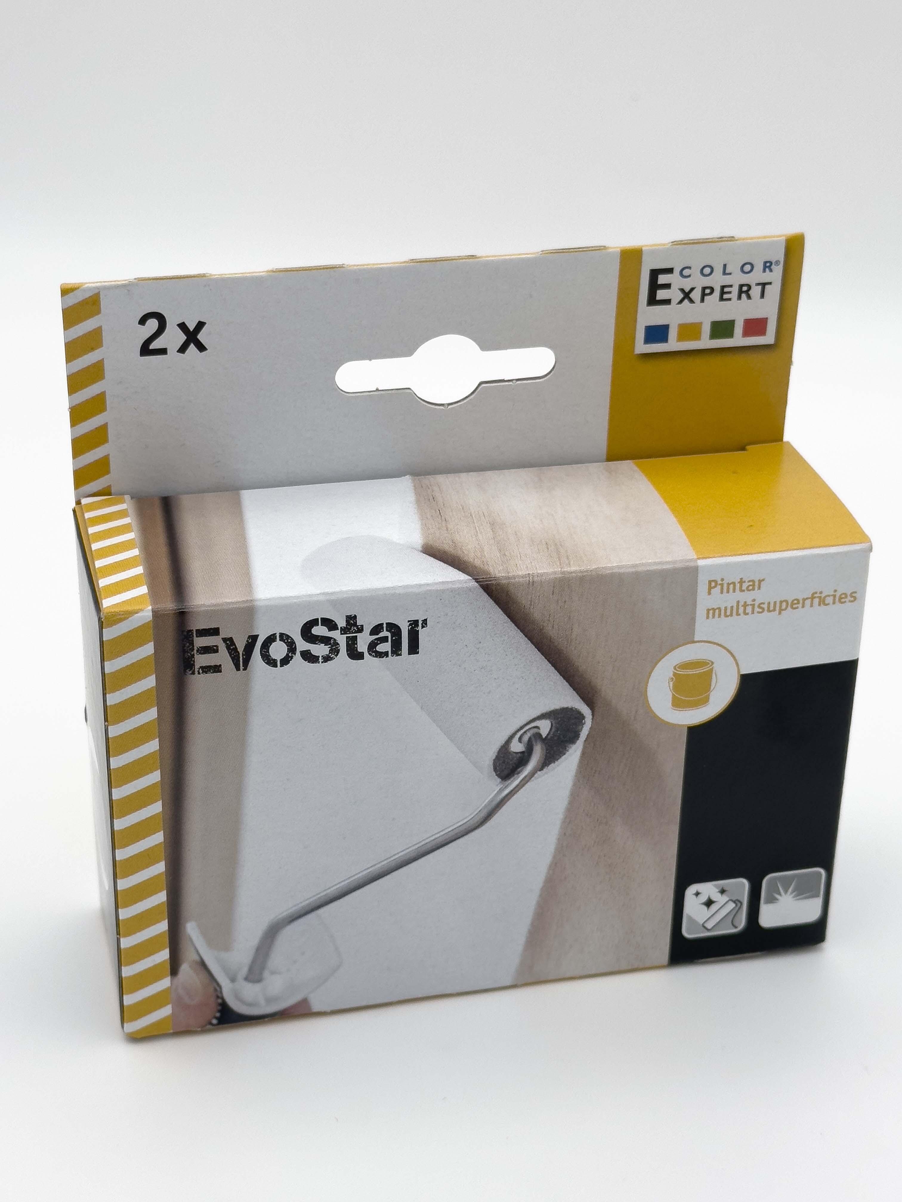 Recambio de mini rodillo para barnizar, lacar CIRET de 110 mm de anchura, 15 mm de diámetro, sin pelo. Fibra de poliéster. 2 unidades. - 7