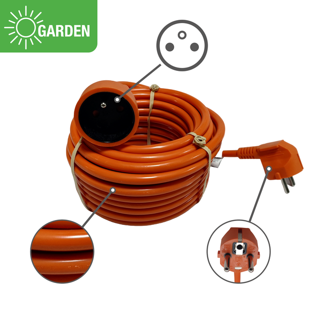 Rallonge electrique 20 m au meilleur prix | Leroy Merlin