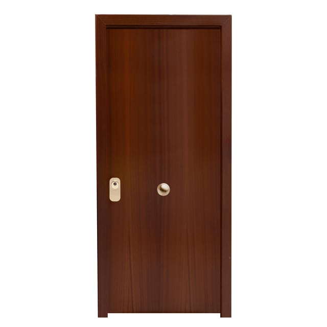 PUERTA ENTRADA BLINDADA SAPELLY Y BLANCO DERECHA