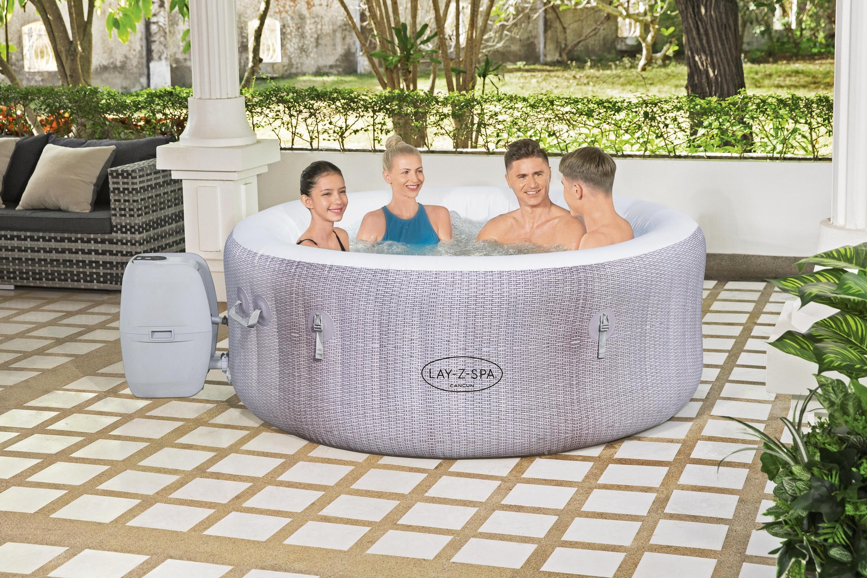 Idromassaggio da esterno gonfiabile BESTWAY Ø 180 H 66 cm - 10