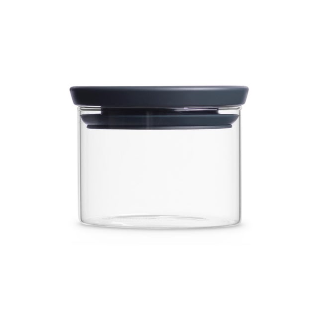 Eidoct Bocal vintage en verre avec couvercle hermétique en bambou, 1000 ml, récipient de conservation pour cuisine, bocal scellé, pour l'avoine, grains de café (grille de fenêtre
