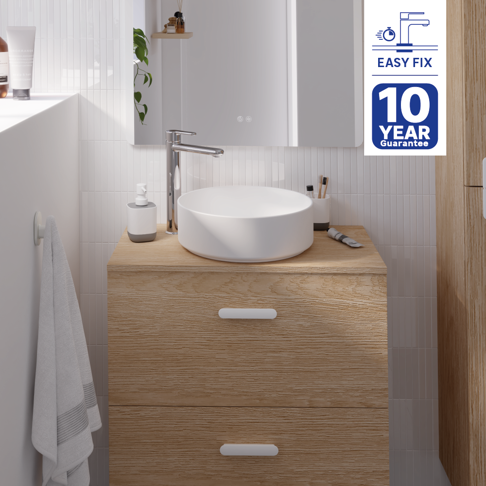 Solución fácil para el robinet bec haut chrome easy sensea - 1