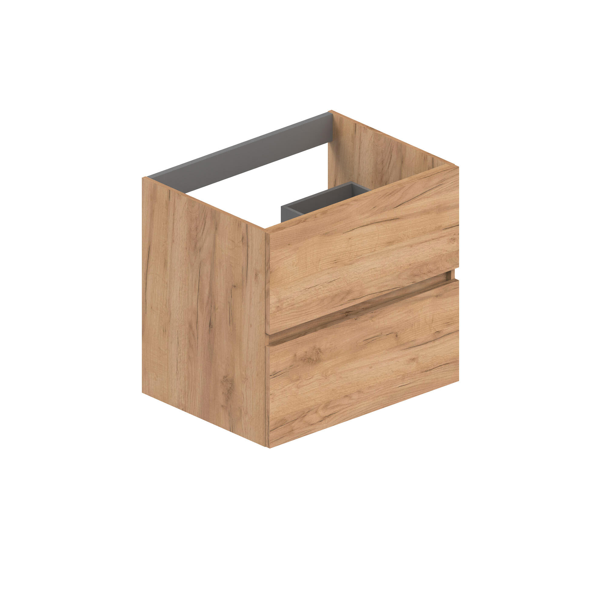 Mueble de baño con lavabo  Lirio roble  60x45 cm - 2