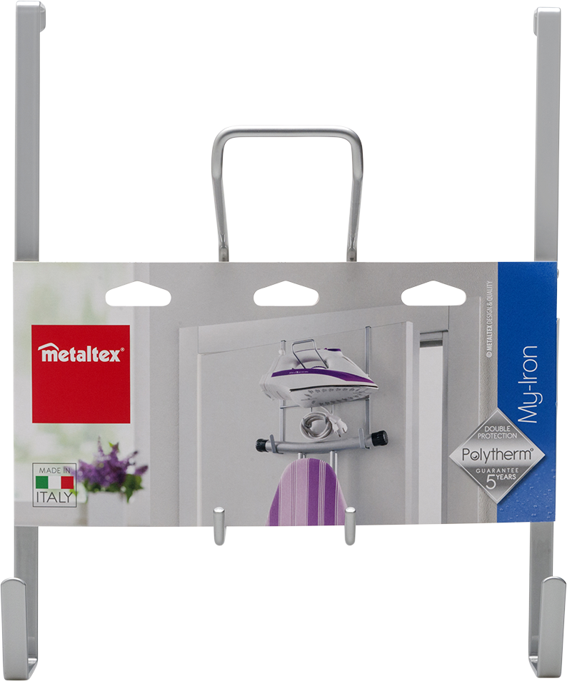 Supporto per ferro da stiro 350906 grigio metallizzato lucido - 3