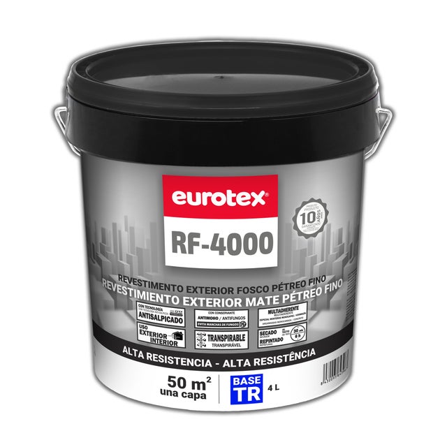 BASE PINTURA FACHADAS MATE PETREO RF-4000 12L TONOS INTENSOS