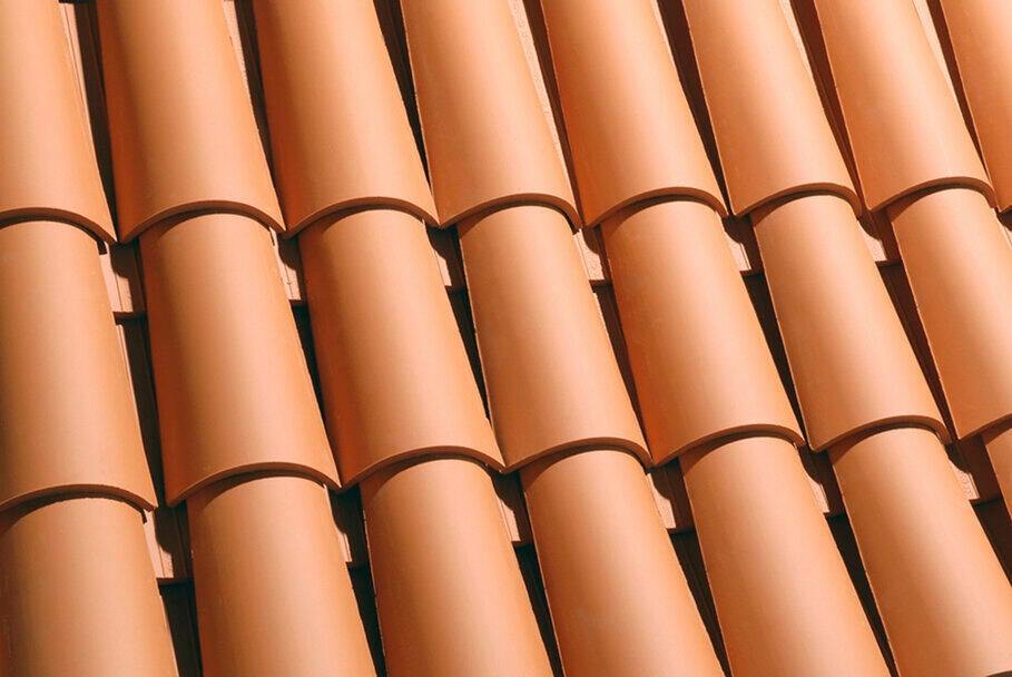 TEJA CERÁMICA CURVA COLLADO ROJO 50X21 CM - 3