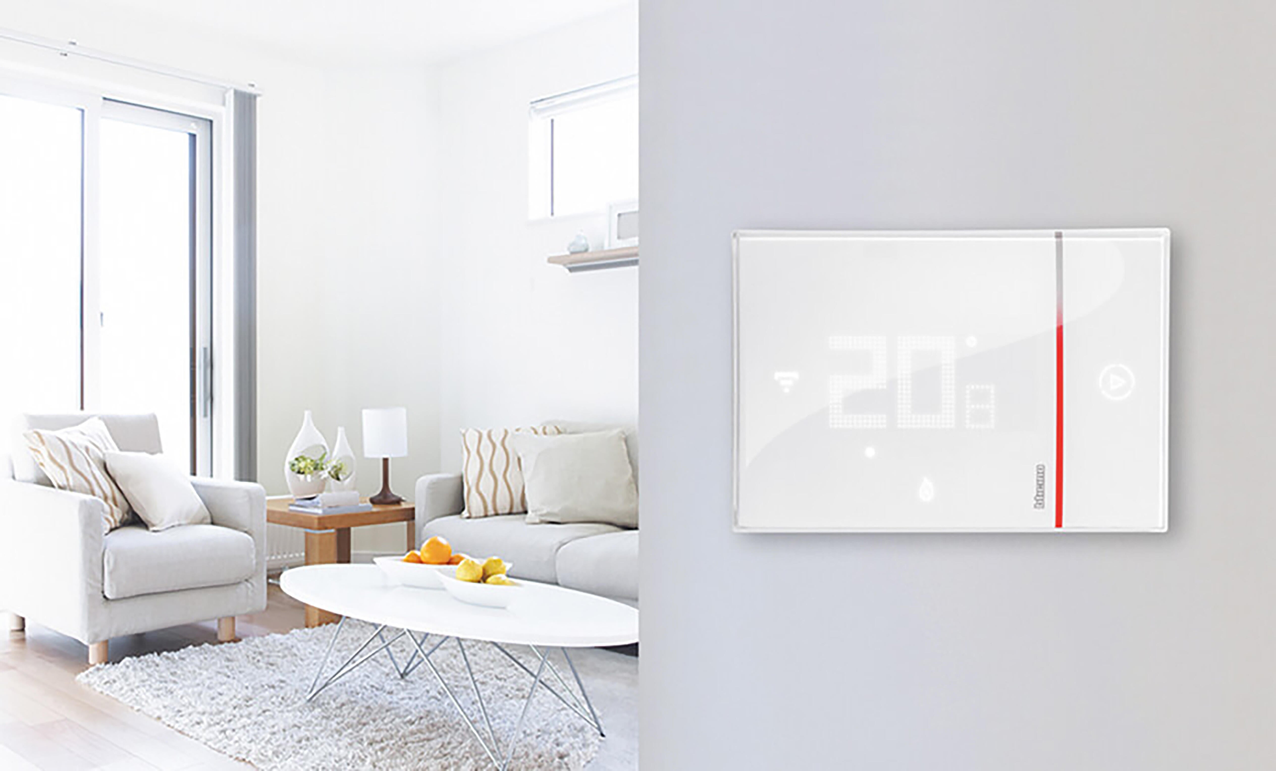 Termostato intelligente e connesso a incasso BTICINO Smarter2  bianco - 4