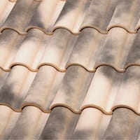 TEJA CERÁMICA MIXTA PAJA FLAMEADA 47X28.6 CM - 2