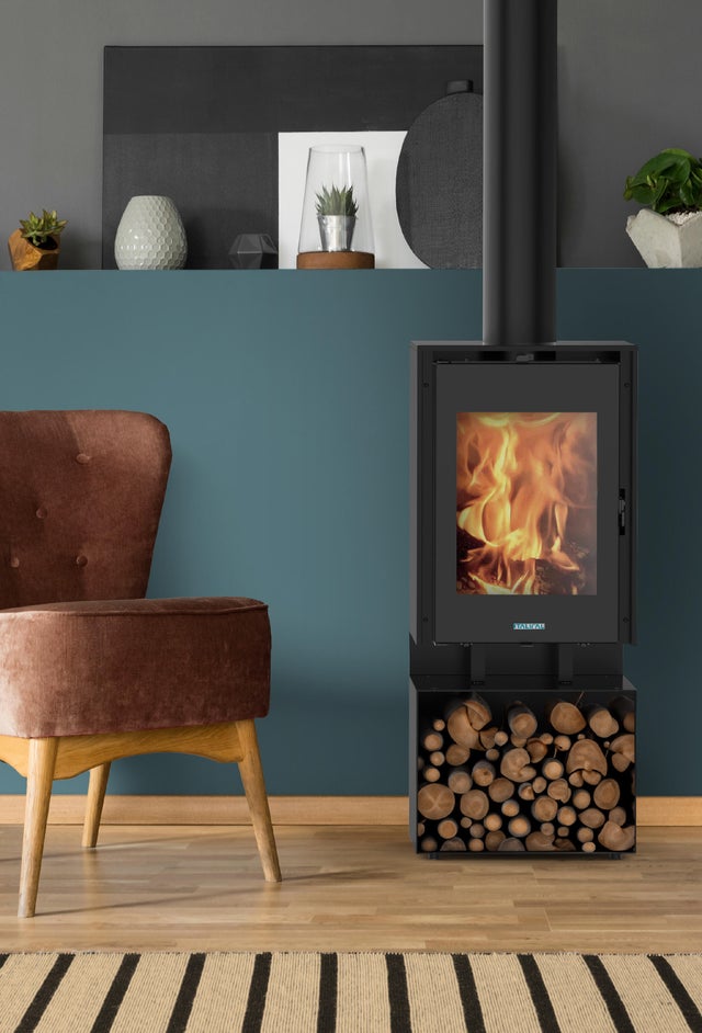 Poêle à bois LALBA 8.5KW- ITALICAL