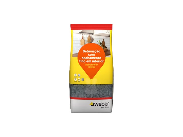 BETUME JUNTAS WEBERCOLOR CLASSIC 5KG BEGE