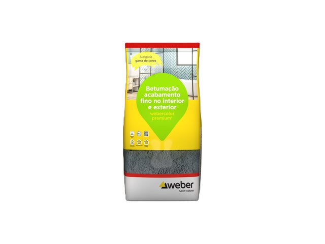 BETUME JUNTAS WEBERCOLOR PREMIUM 5KG BEGE