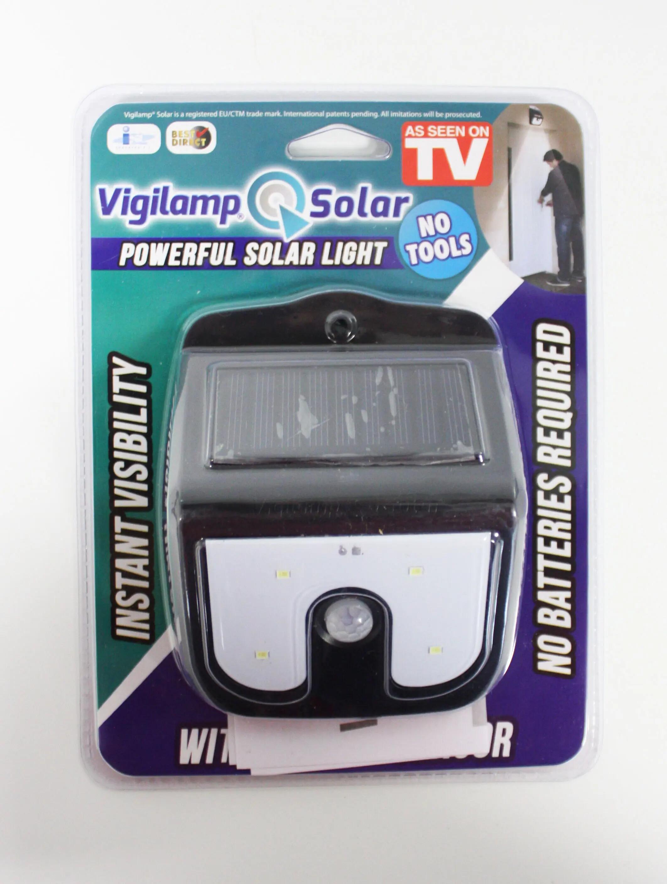 Lampada solare decorativa Vigilamp Solar, in abs, luce bianco naturale - 3