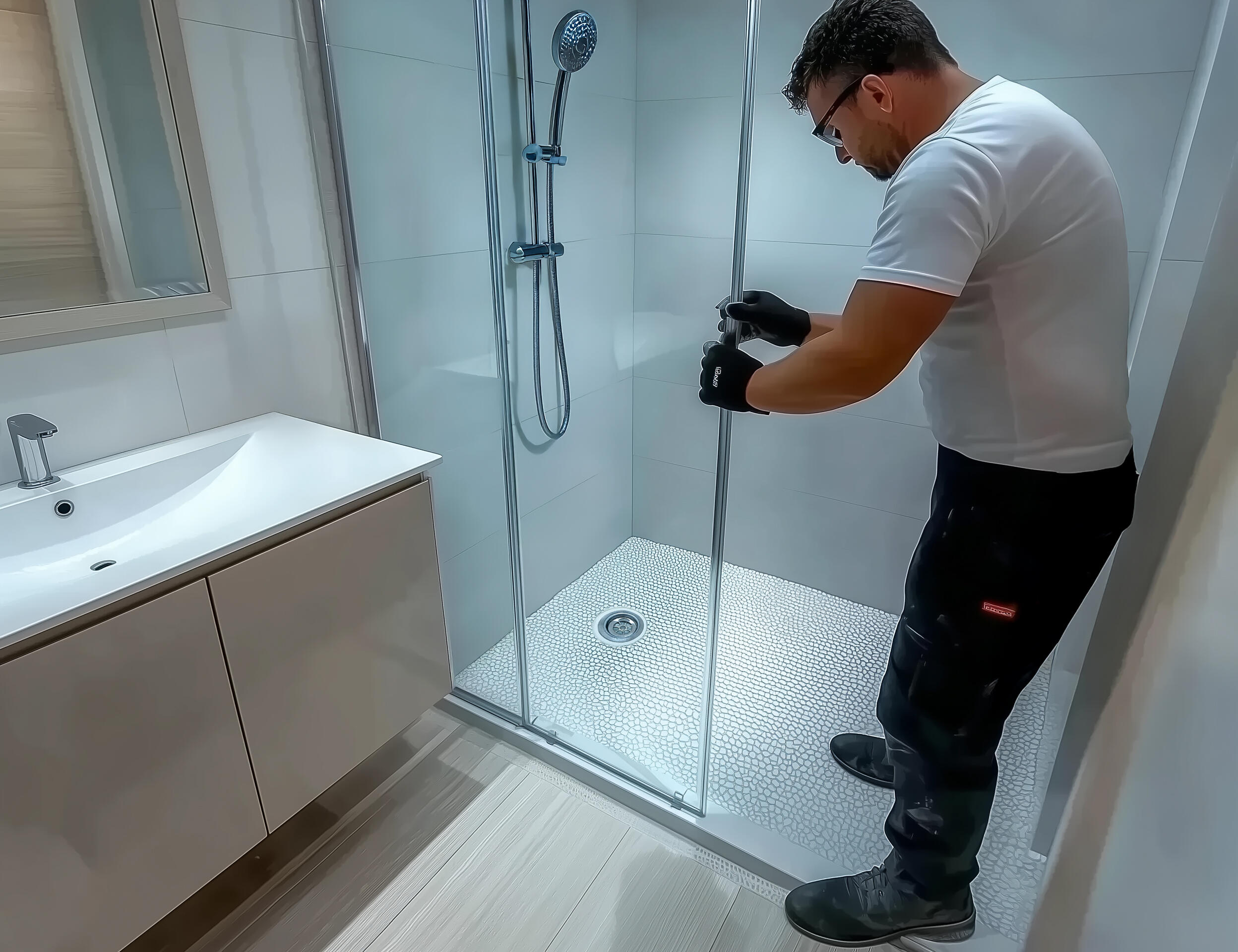 Fabriquer Une Paroi De Douche En Polycarbonate Faire installer une paroi de douche | Leroy Merlin