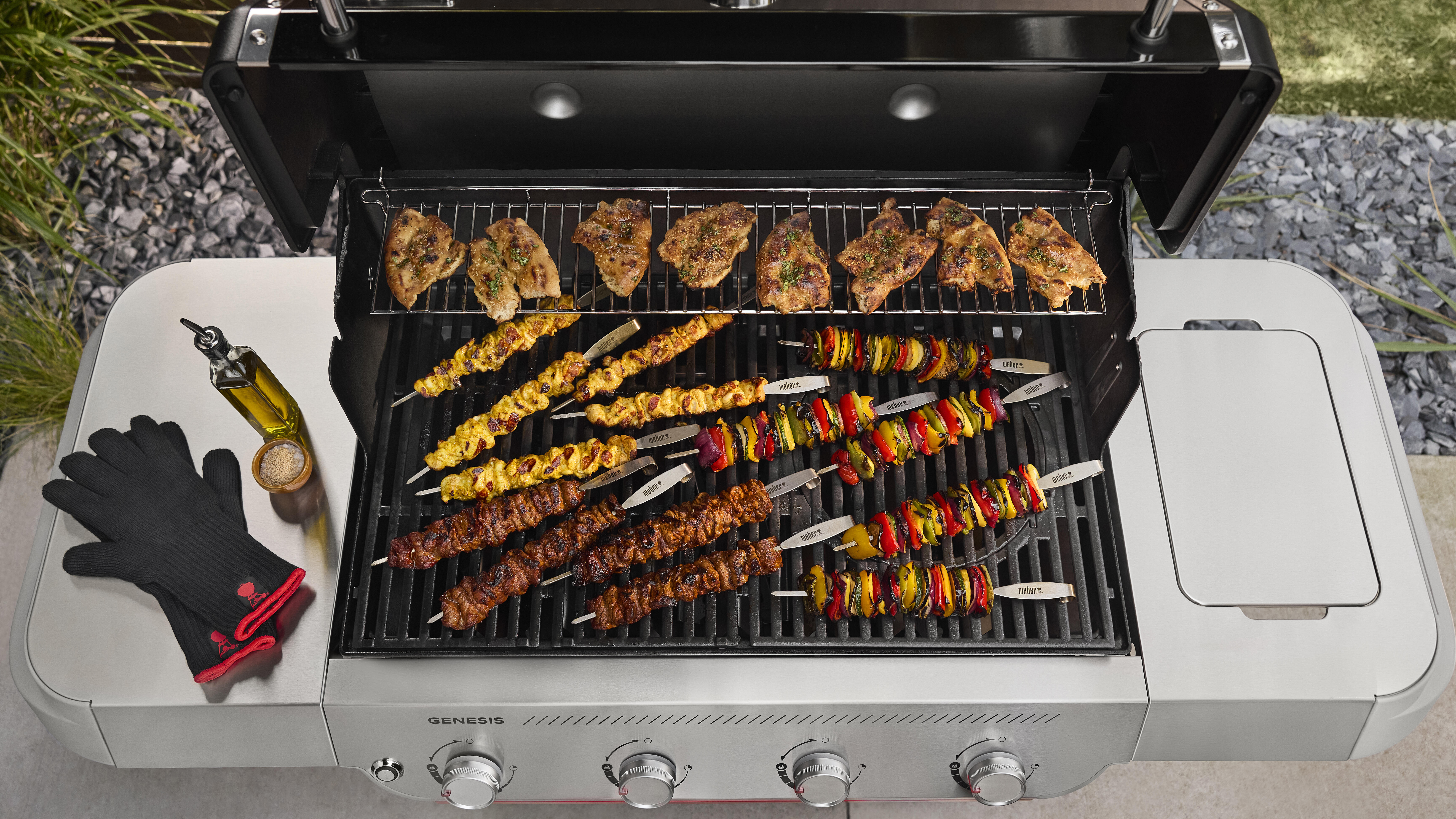 Barbecue a gas WEBER Genesis E-415 4 bruciatori - 2