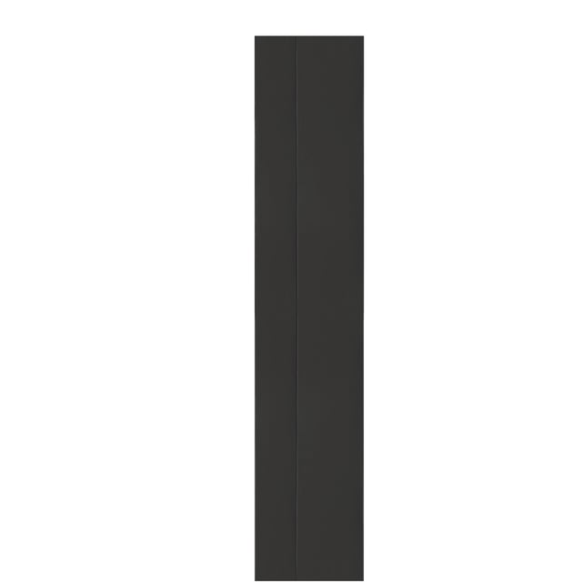 PERFIL A PARED CARIBE PRO 2.5CM NEGRO