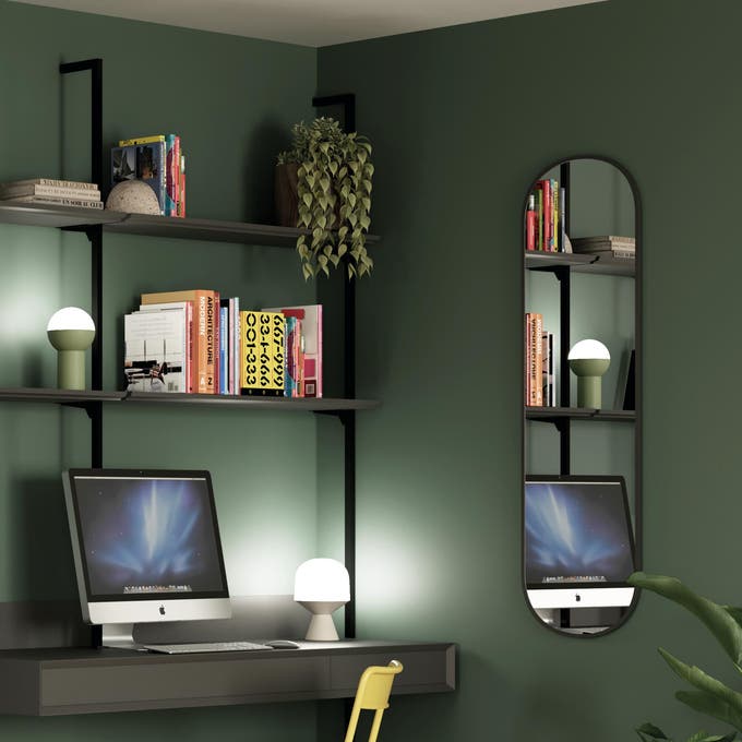 Decoración salón colores vivos