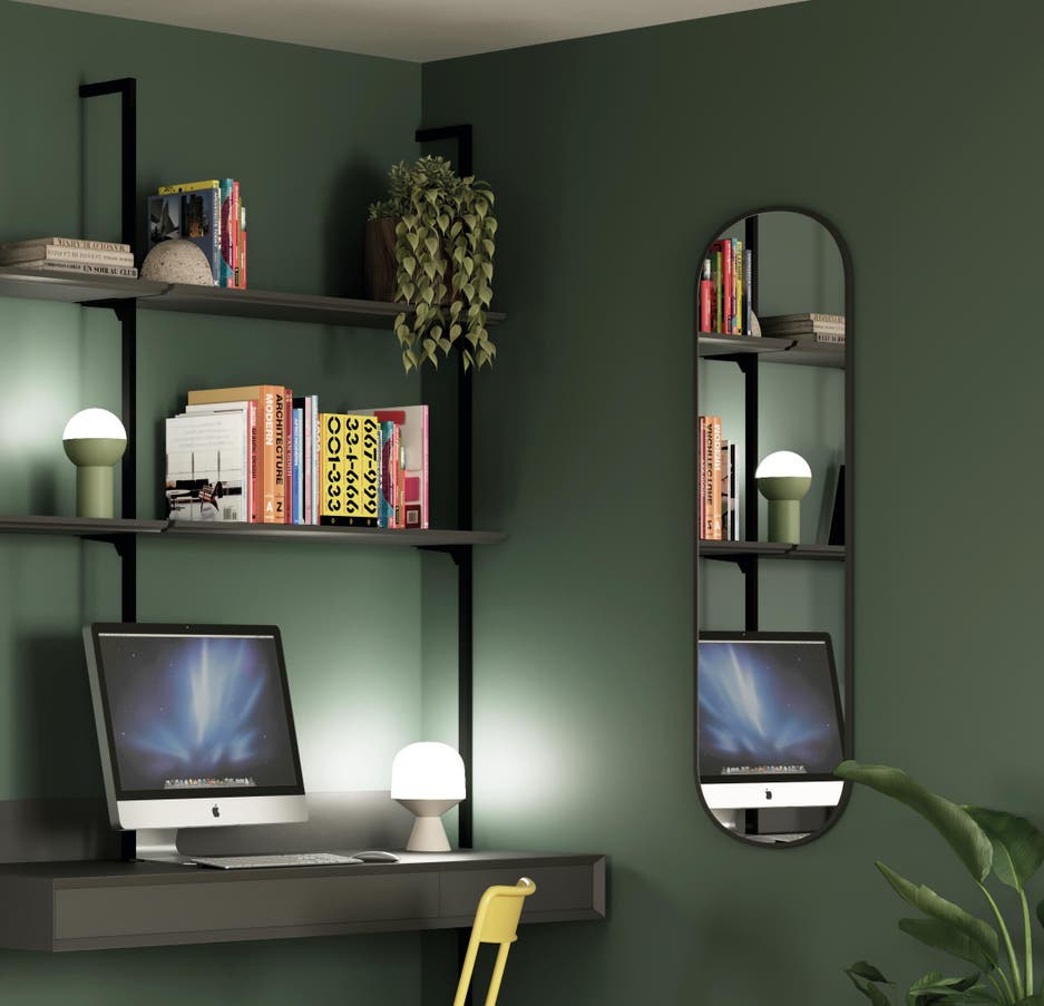 Decoración salón colores vivos