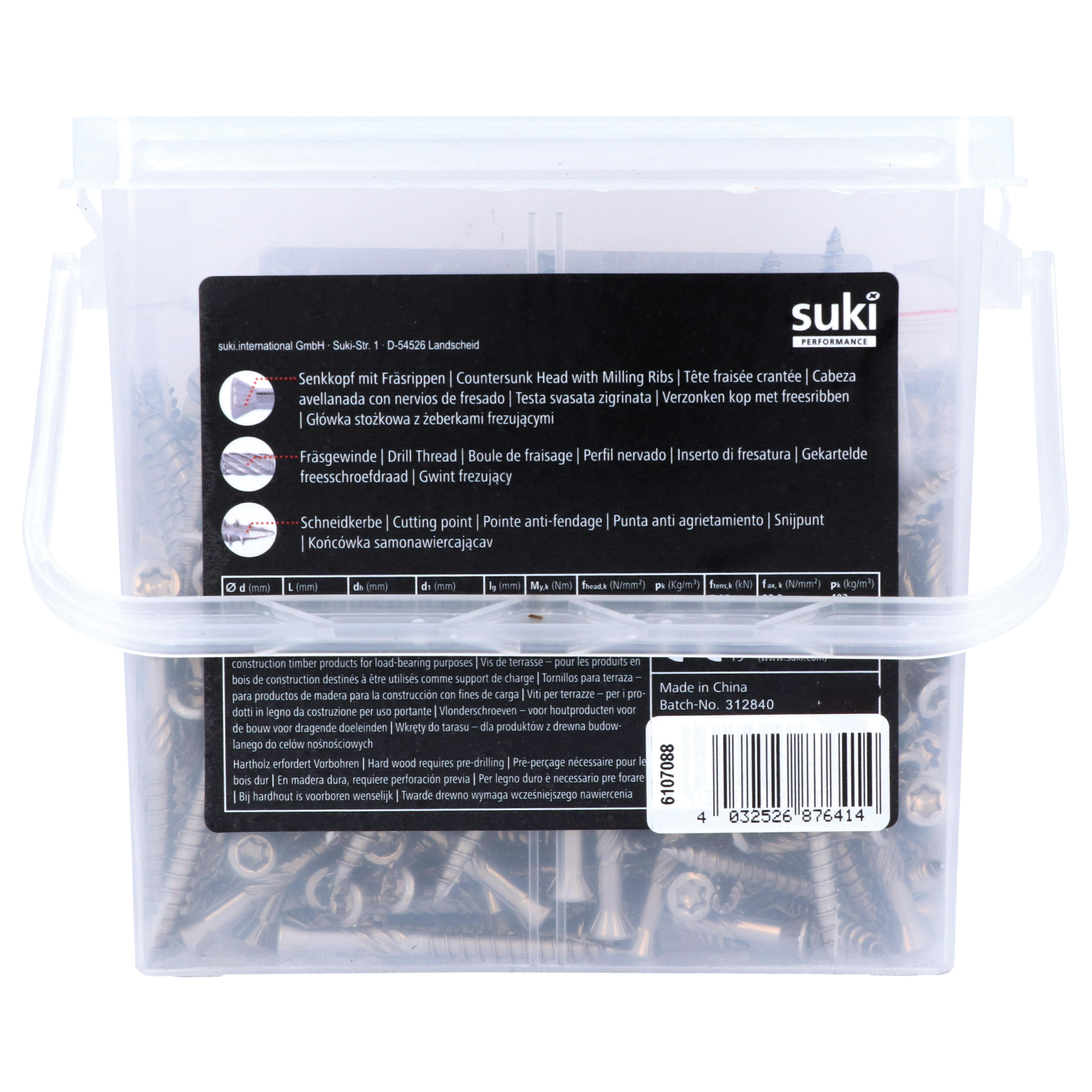 500 vis terrasse inox tête fraisée SUKI, Ø5 x L.50 mm - 4