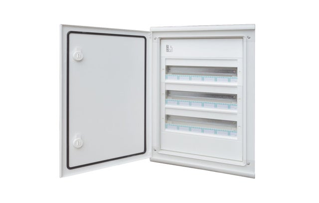 QUADRO DE ENCASTRE MEGA 3F 51 MÓDULOS BRANCO