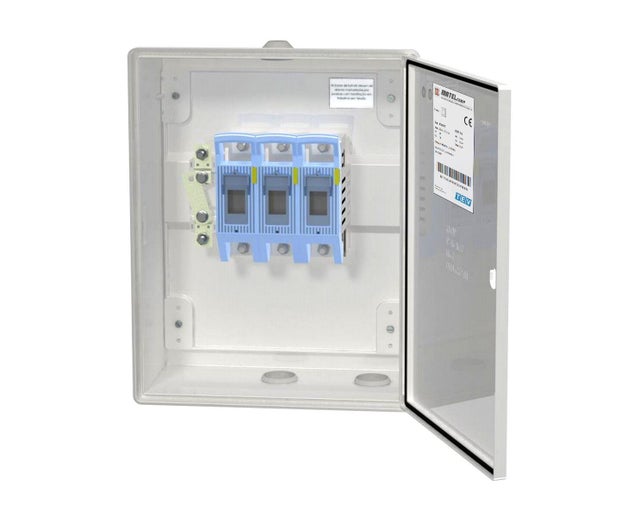 CAIXA PORTINHOLA EQUIPADA TRIFÁSICA