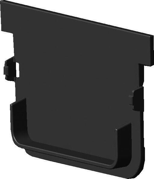 TERMINAL P/ CANAL COMPACT PRETO 40mm