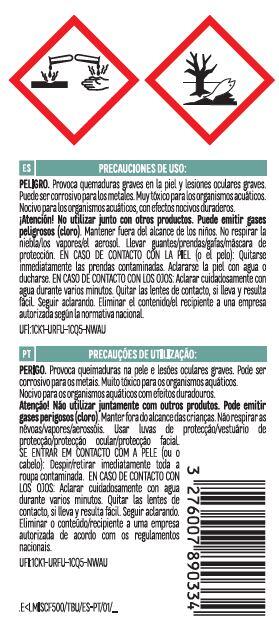 Spray limpa juntas casa de banho 500 ml Impact - 5