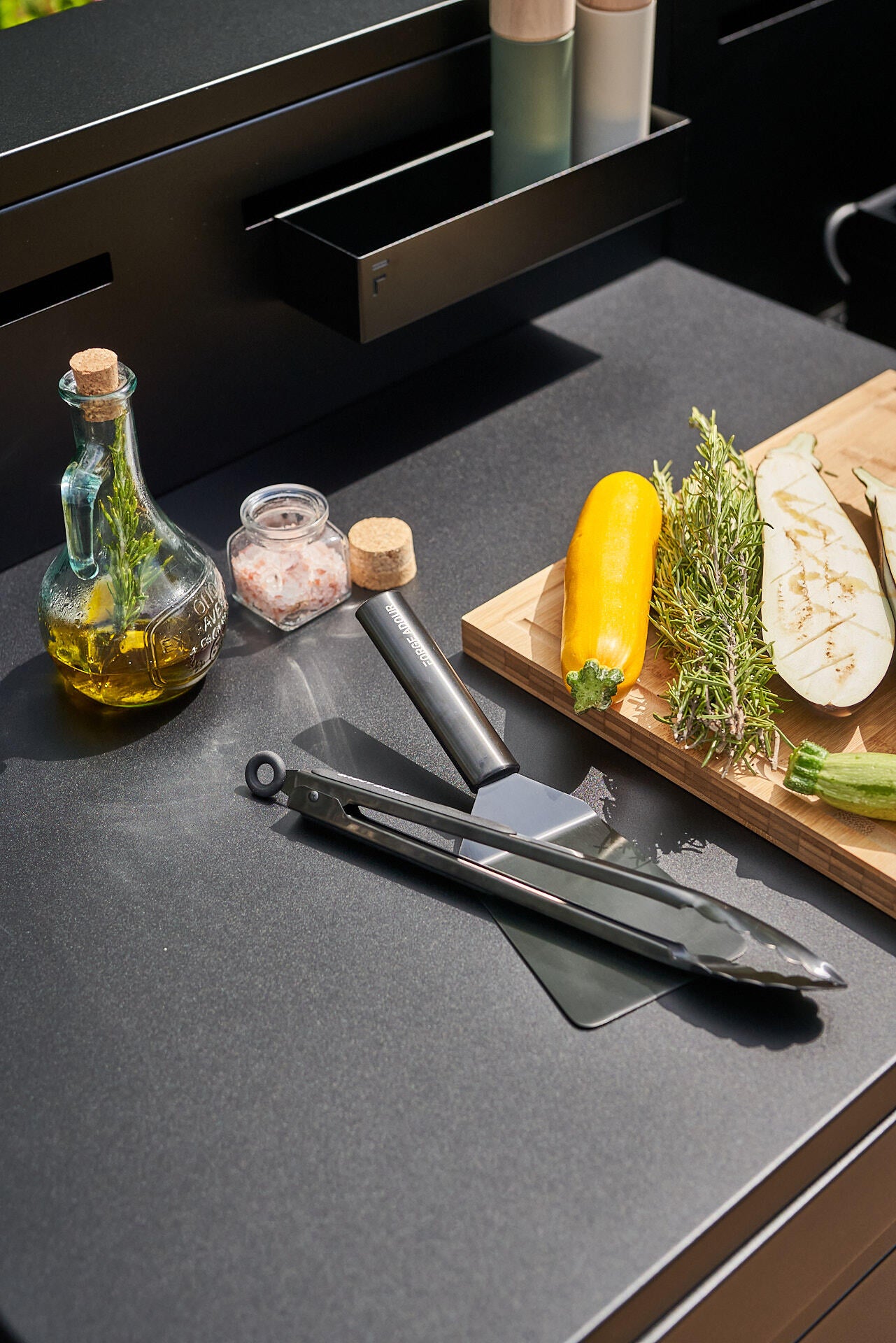 Spatule courte en inox Titane FORGE ADOUR - 3
