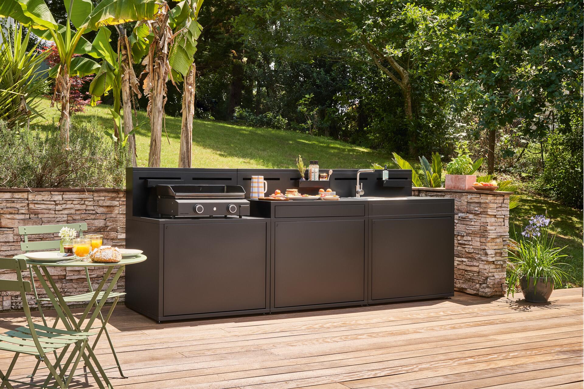 Plancha gaz FORGE ADOUR Origin 60 noir - 4