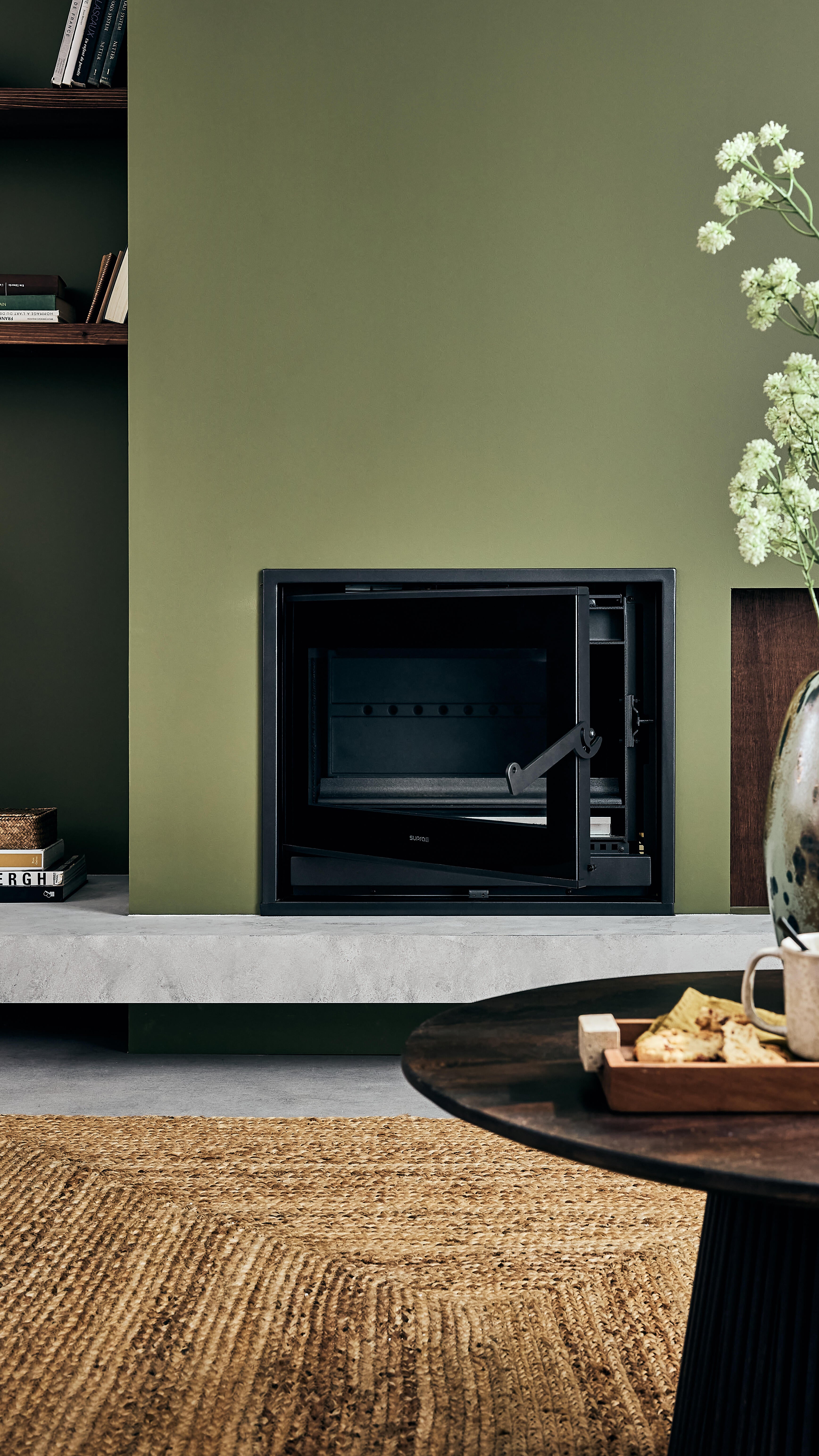 Peinture mur, boiserie vert boise velours ENVIE Biosourcée 2L - 5