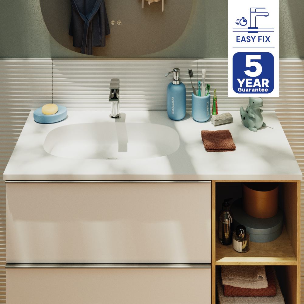 garantie robinet lavabo chrome cinta sensea - 2