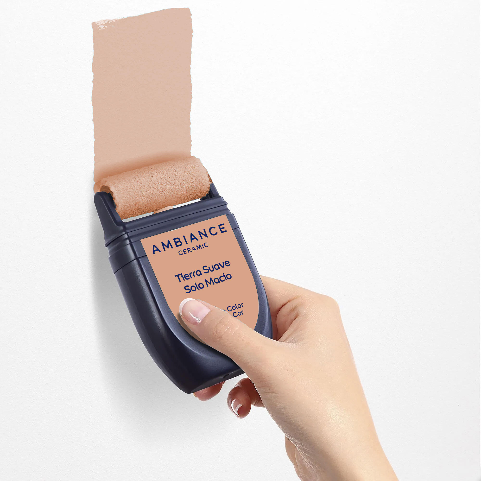 Tester de pintura Ambiance Ceramic BRUGUER color tierra suave mate profundo 30ml para paredes y techos - 2