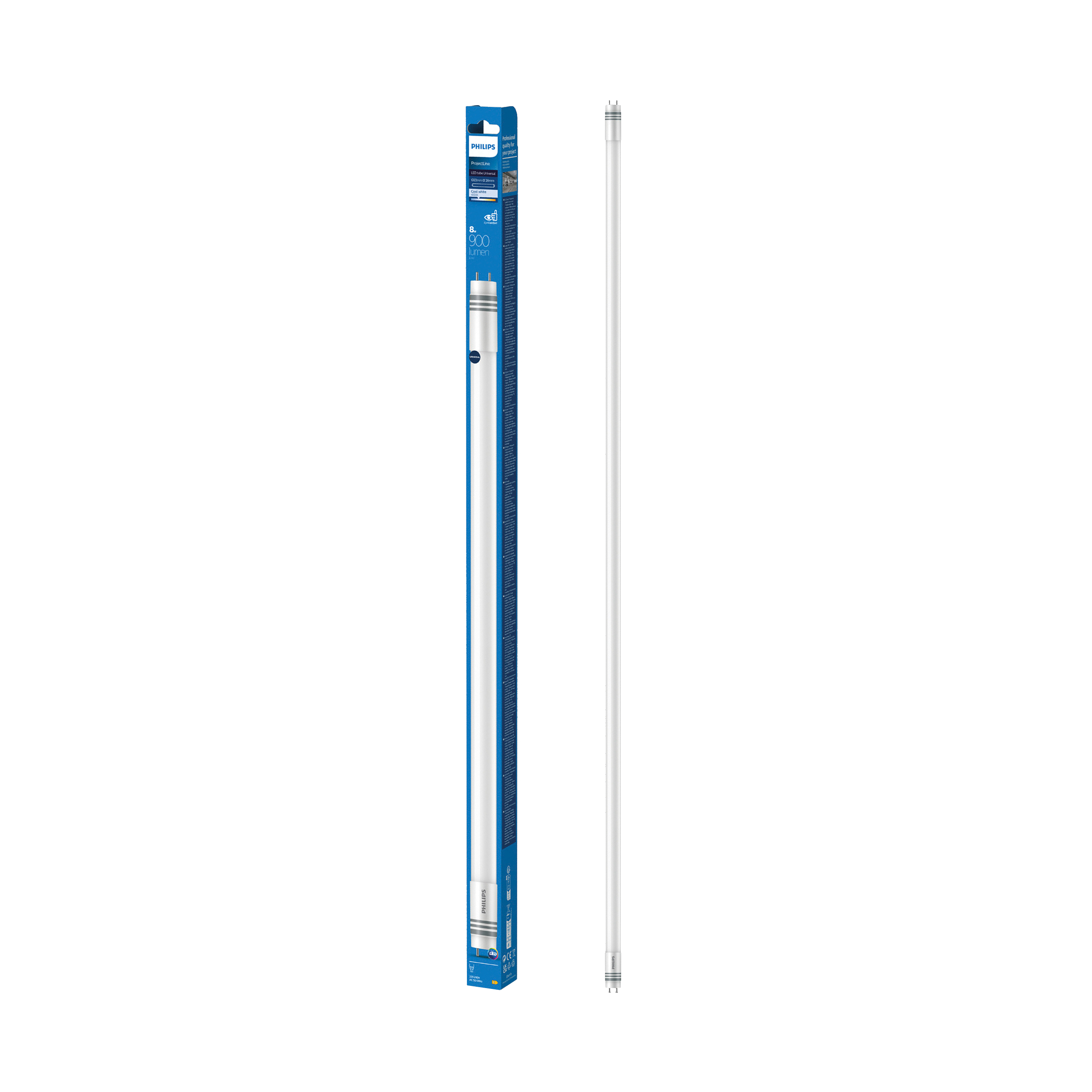 Świetlówka LED T8 G13 8 W 60 cm Neutralna biel Philips