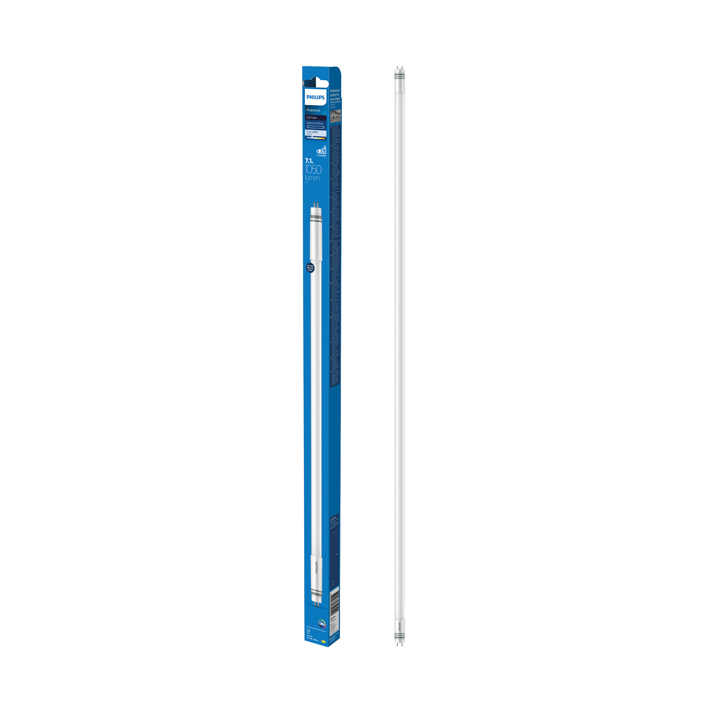 Świetlówka LED T5 G5 7,1 W 60 cm Neutralna biel Philips