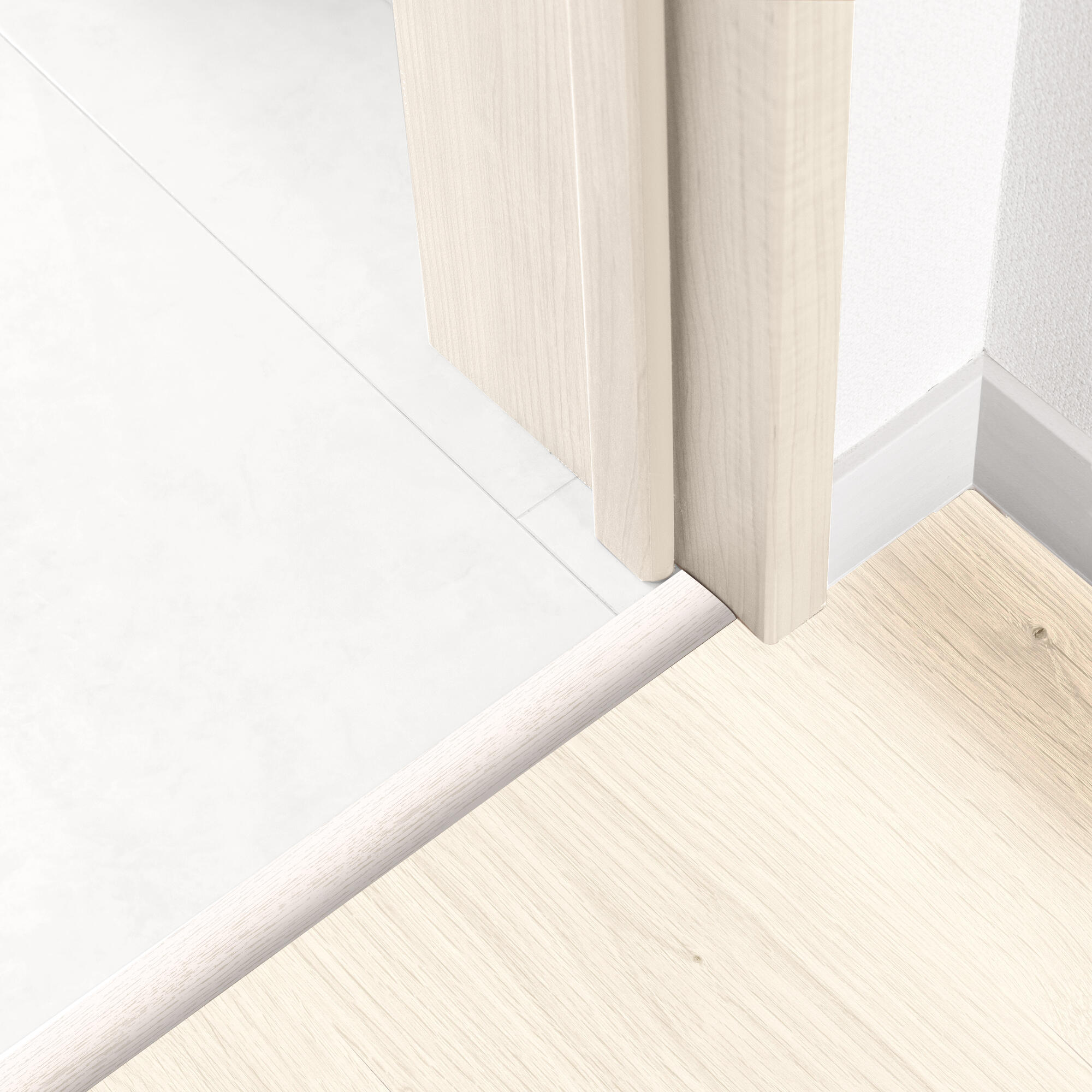 Barre de seuil 4 en 1 alu décor nisbet à fixer, l.3.7 cm x L.83 cm ARTENS - 4