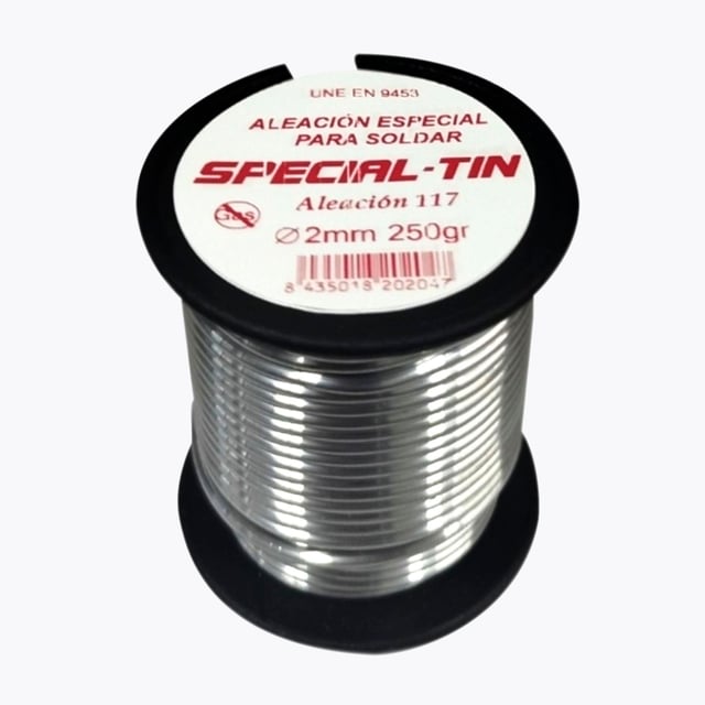 BOBINA ESTAÑO 250G ALEACIÓN 117