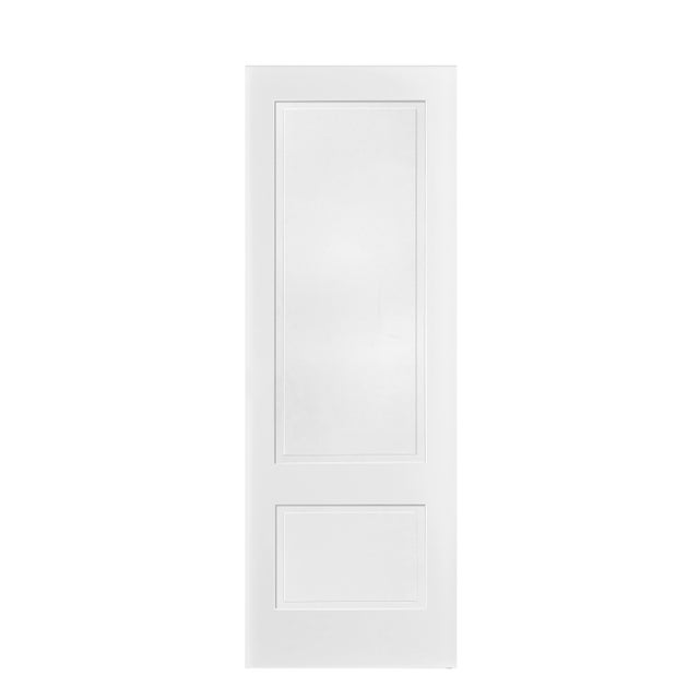 PORTA DE CORRER LACADO BRANCO 2 QUADROS 200X80CM