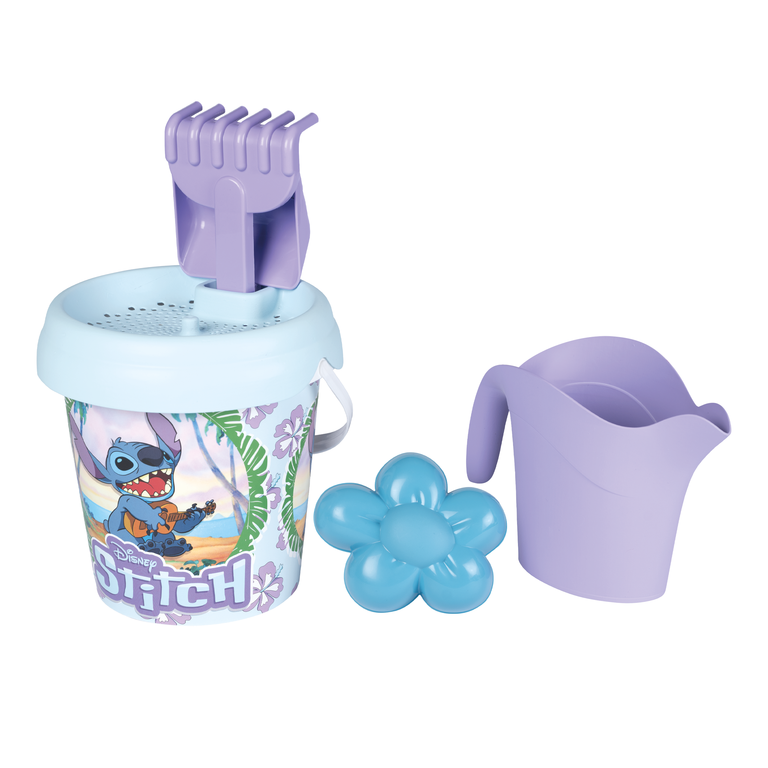 Wiaderko dla dzieci z akcesoriami zabawka Stitch Smoby