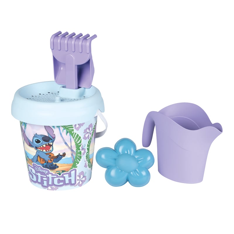 Wiaderko dla dzieci z akcesoriami zabawka Stitch Smoby