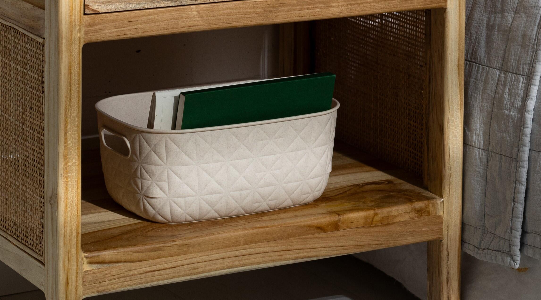 Cesto 4 lt 26,4x19,4x11,1 cm branco Softex - 5