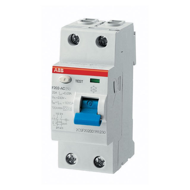 Interruttore magnetotermico ABB 2P 10A 10KA C 2M S202M S550284