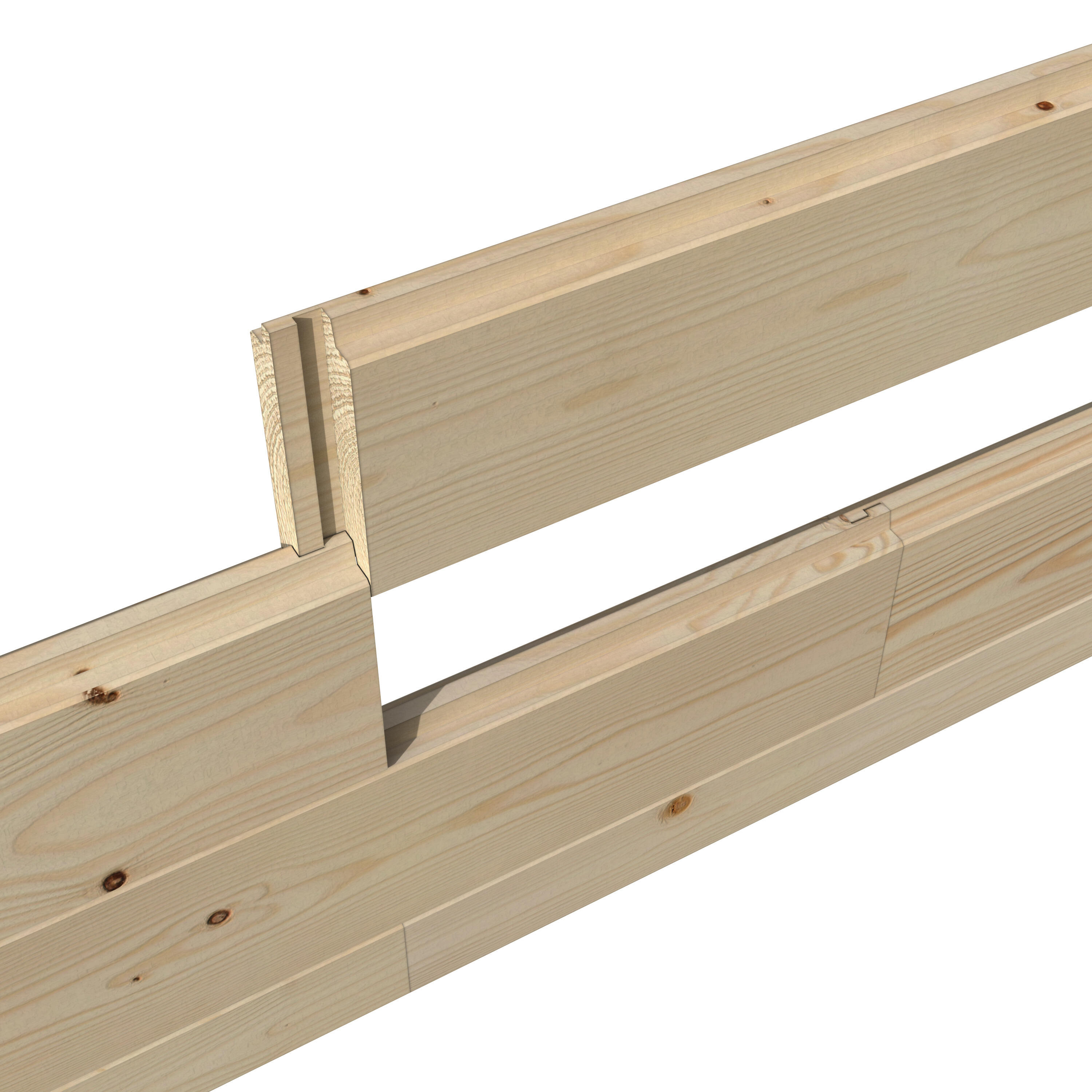 Abri de jardin bois 12,54 m², Ep.34 mm, Naterial Elbrouz - 5