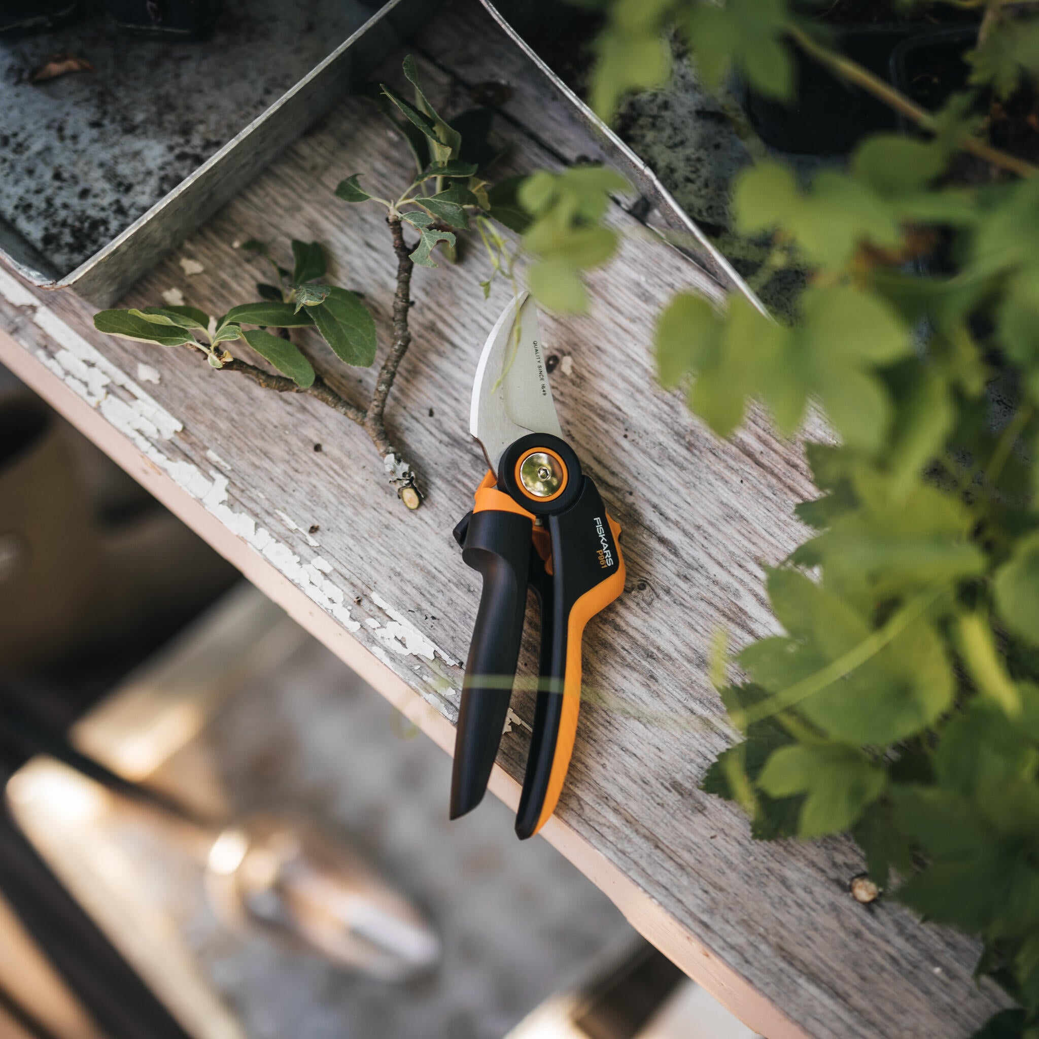 Sécateur lame franche acier trempé FISKARS L Powergear X-series P961 Ø26 mm - 16