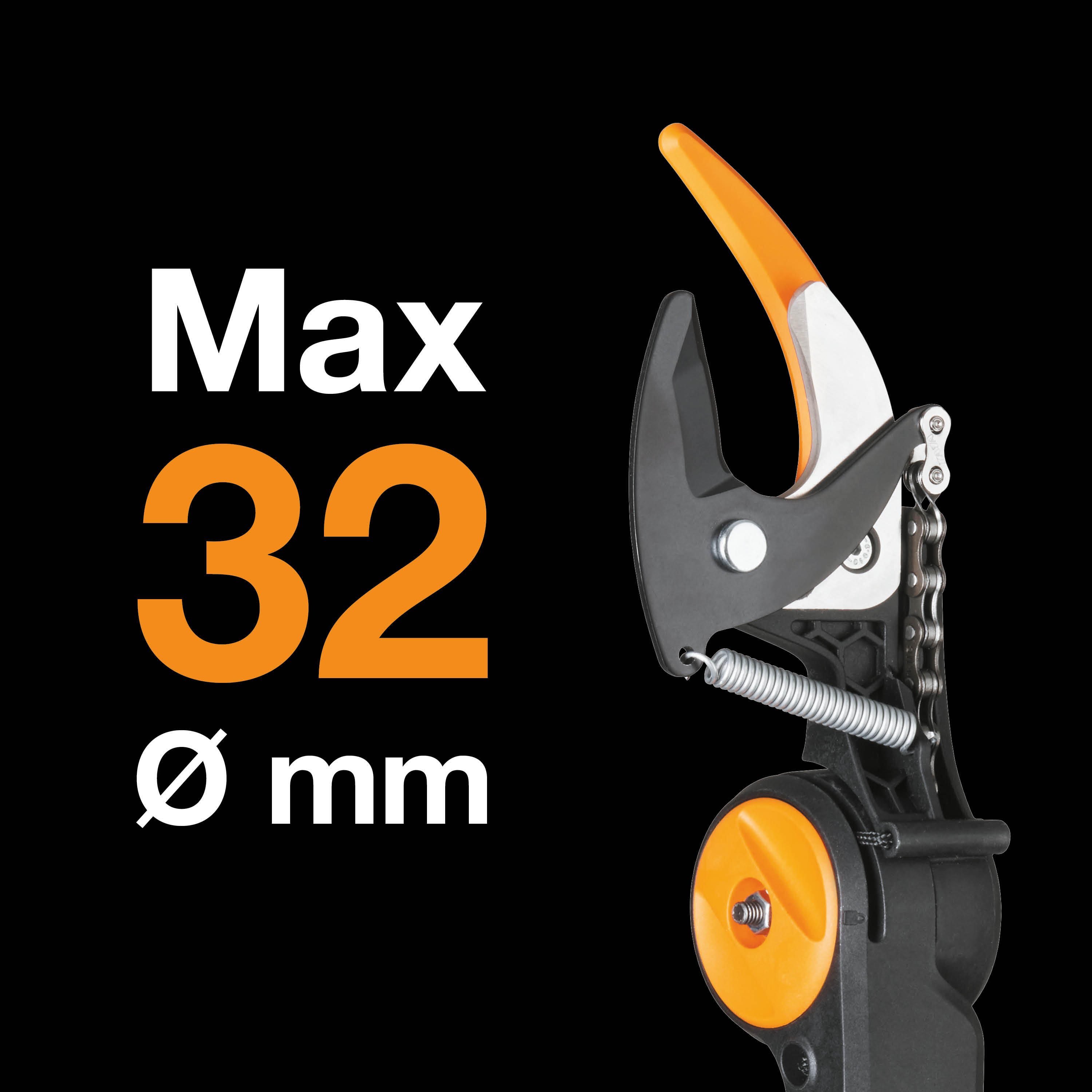 Coupe-Branches Multifonct. Télesc. FISKARS PowerGear™X UPX86 portée 6m Ø32mm - 5