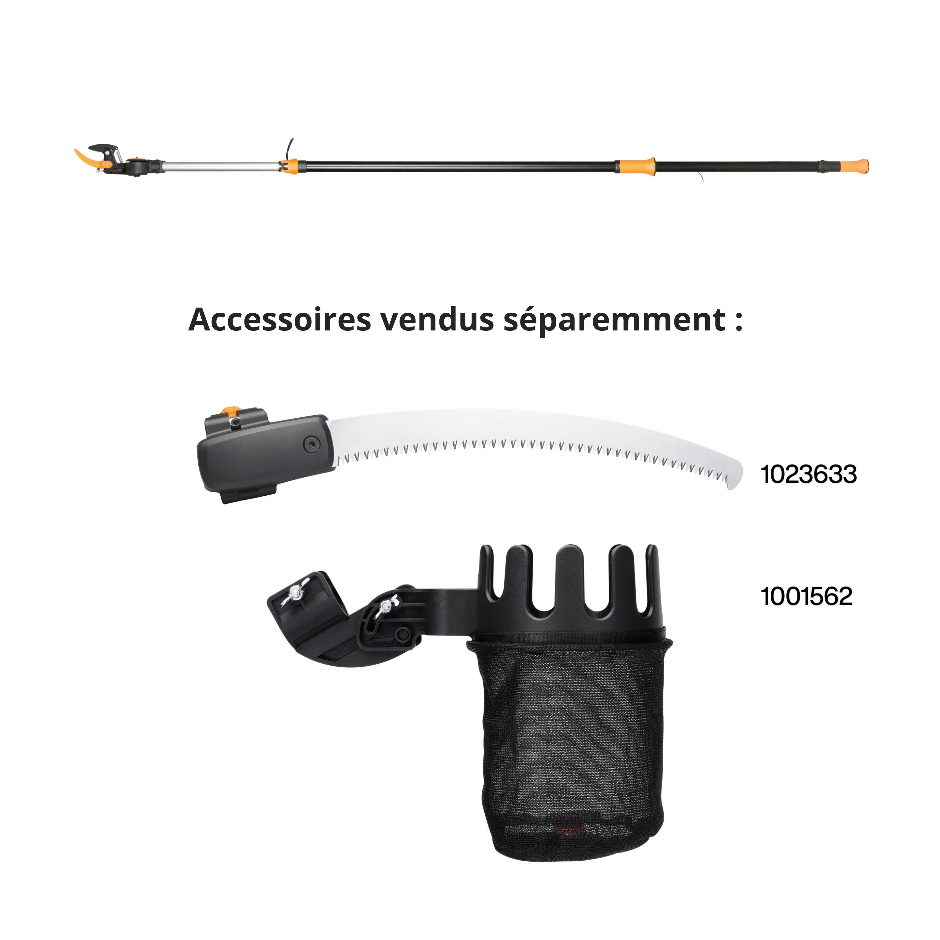 Coupe-Branches Multifonct. Télesc. FISKARS PowerGear™X UPX86 portée 6m Ø32mm - 6