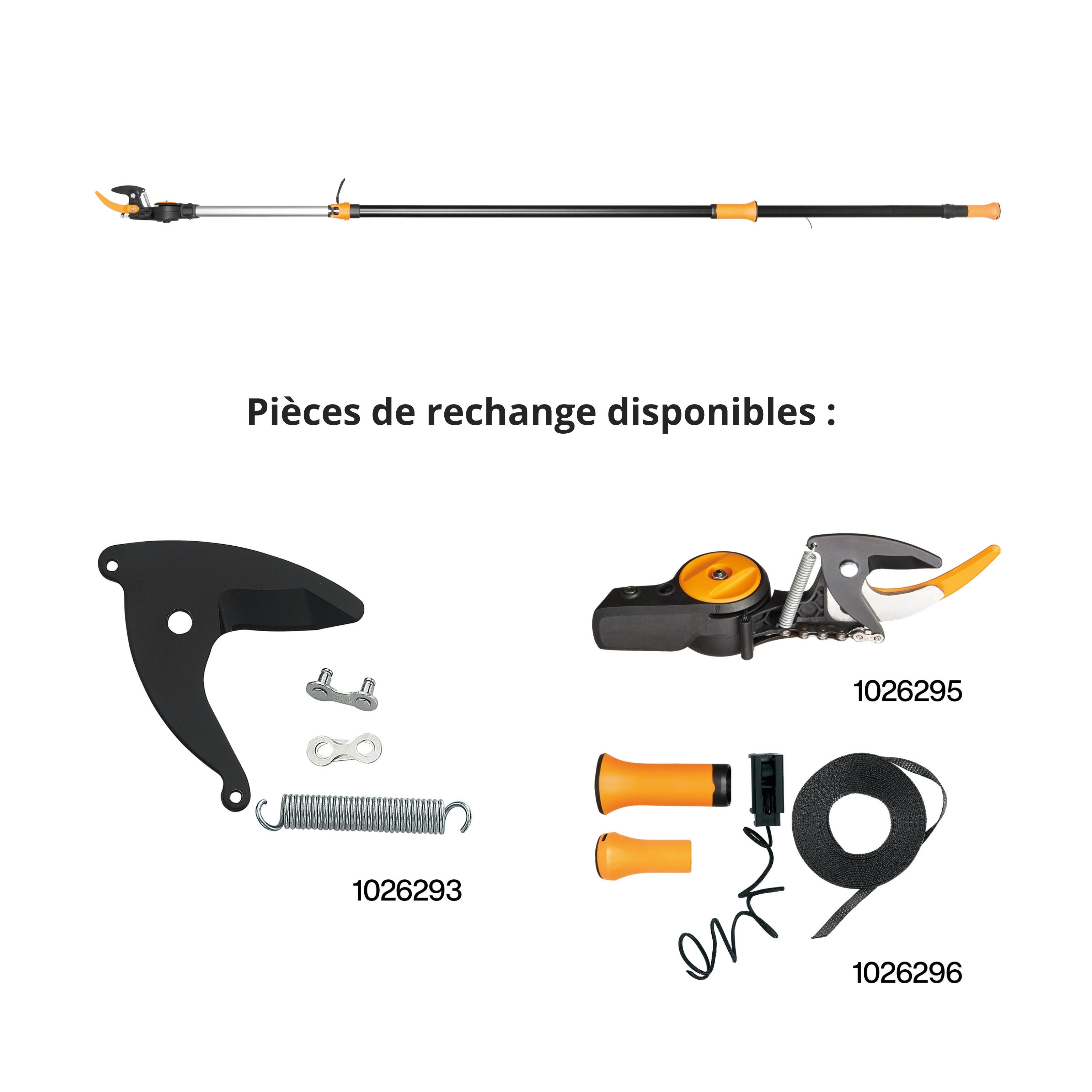 Coupe-Branches Multifonct. Télesc. FISKARS PowerGear™X UPX86 portée 6m Ø32mm - 7